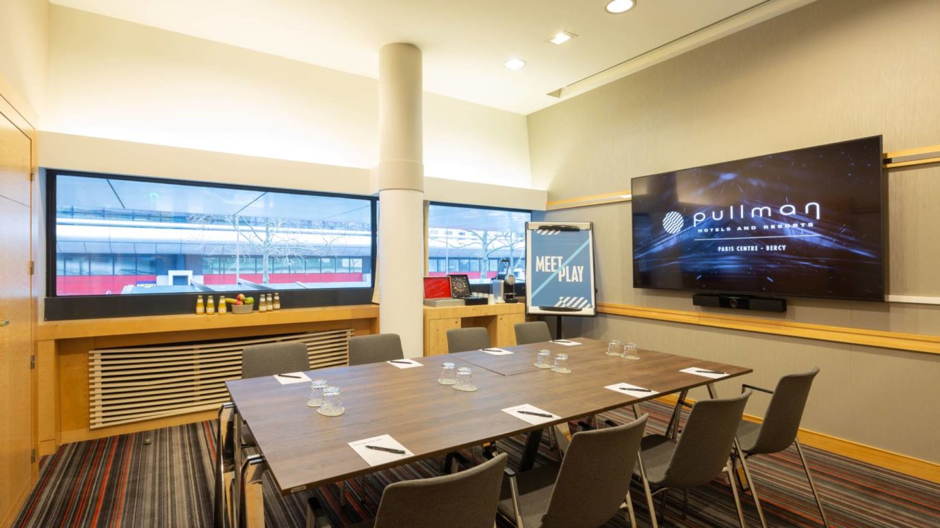 Salon Chinon à louer au Pullman Paris Centre-Bercy